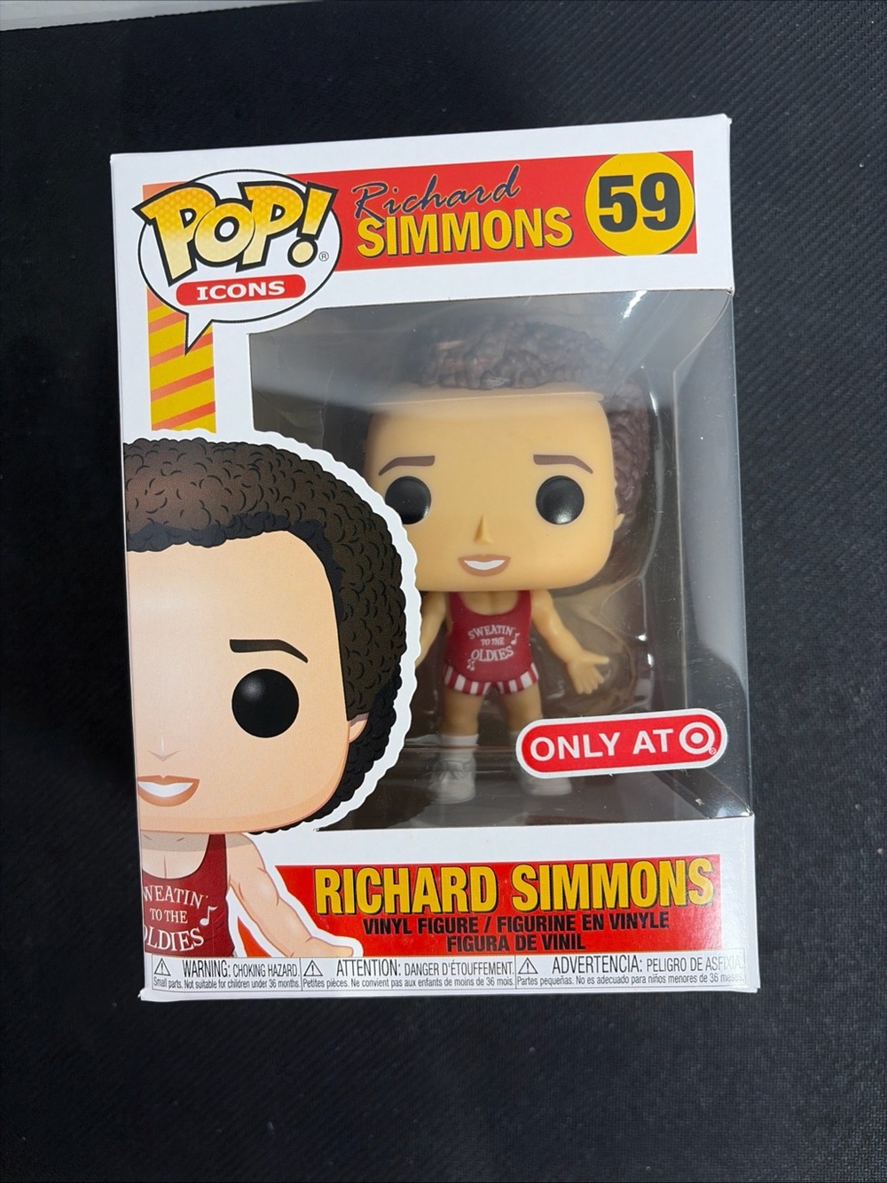 Funko Pop! Television Richard Simmons #59 Target Exclusive Vinyl Figure